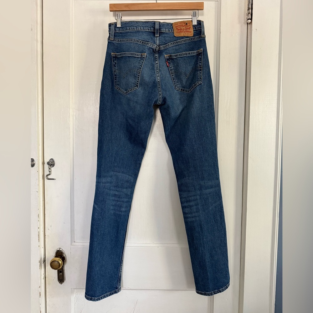 Levi's 511 Slim Fit blue denim jean Men's Unisex Size 29 - Picture 2 of 4